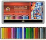 KOH-I-NOOR Creioane colorate Polycolor, cutie metal, 72 culori/set Koh-I-Noor K3827-72 (K3827-72)
