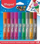 Maped Adeziv lichid cu sclipici Color Peps 9 culori/set Maped 813010 (813010)