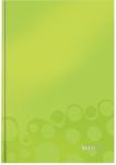 Leitz Caiet de birou WOW, A5, coperta dura, 80 coli, dictando, Leitz verde metalizat E46271064 (46271064)