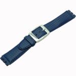 Fossil Curea Ceas din Piele Gri, cu Cusătură Alba 20mm 22mm (WZ399)