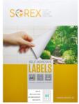 Sorex Etichete autoadezive 44/A4 48.5 x 25.4 mm alb 100 coli/top (XP2044-6)