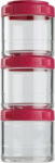 BlenderBottle BlenderBottle® GoStak megnagyobbítható - 3 x 100 ml - Pink fashion