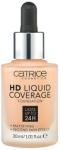 Catrice Fond de ten HD Liquid Coverage Foundation Catrice HD Liquid Coverage 030 Sand Beige