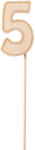 Valex Decor Pálcás szám betűző 3.5 x 29cm - 5 (LNS-05)