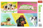 Trefl Neon Color Line - Dogs - Szuper kutyák 1000 db-os (10578)