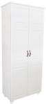 Spectral Mobila Dulap cu 2 usi Dynasty, Alb, 93 x 216 x 59 cm Garderoba