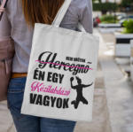  Nem vagyok hercegnő vászontáska