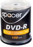 Spacer DVD-R Spacer 4.7GB 16x, 100 bucati (DVDR100) - vexio