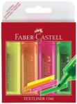 Faber-Castell Textmarker Superfluorescent 1546, 4 culori/set Faber-Castell FC154604 (FC154604)