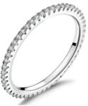Ékszerkirály Ezüst gyűrű, körben kristálykövekkel díszítve, 8-as méret (32826552016_2)