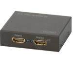 ASSMANN Splitter KVM Digitus DS-46304, 2x HDMI, Black (DS-46304) - flax