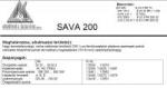  Elektróda SAVA 200 3.25 mm 5.2 kg (14089) (14089)