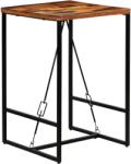 vidaXL Masă de bar, 70 x 70 x 106 cm, lemn masiv reciclat (246288)