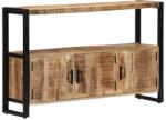 vidaXL Dulap lateral, 120 x 30 x 75 cm, lemn masiv de mango (247923) Comoda