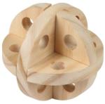 KERBL Play and Snack Ball - Дървена топка за лакомства 7 см, Германия - 82864