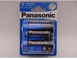 Panasonic R20 D baterii zinc carbon 1.5V General Purpose blister 2 Baterii de unica folosinta