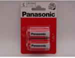Panasonic R14 C baterii zinc carbon 1.5V blister 2 Baterii de unica folosinta
