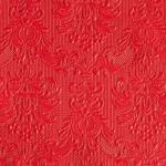 Ambiente Elegance red bright papírszalvéta 25x25cm, 15db-os