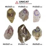  Cuart Dubla Terminatie Enhydro Brut Natural - 41-61 x 22-38 x 21-31 mm (XXL) - 1 Buc