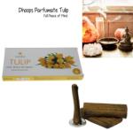 Dhoops Parfumate Alaukik Tulip cu Suport - 50 g - Elixirul Iubirii Perfecte - 1 Set