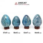  Ou Apatit Albastru Mineral Natural - 58- 67 x 43-51 mm - 1 Buc
