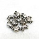  Margele din metal placat celestial 12x8 mm - 10 Buc