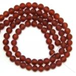  Carneol Mat Rotund Margele Pietre Semipretioase pentru Bijuterii 8 mm