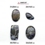 Cabochon Pietersit - Piatra Furtunii 24-35 x 14-23 x 4-6 mm - Unicat