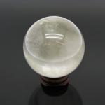  Piatra Naturala Cuart Alb Sfera 57 - 58 mm (XXL) - Unicat