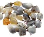  Margele Bijuterii Agata de Botswana Nugget 23x20 mm