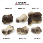  Piatra Bruta Calcedonie Nodular Maroc 40-58 x 26-57 mm - 1 Buc