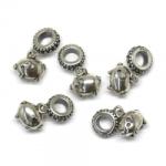  Charm Argint 925 Purcelus - 21 x 12 mm - 1 Buc