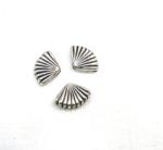  Margele din metal placat triunghi 12x18 mm - 5 Buc