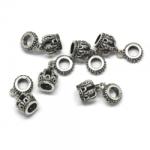  Charm Bijuterii Argint 925 Floare - 15 x 10 mm - 1 Buc