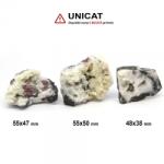  Cinabru in Matrice de Cuart Brut Natural - 48-55x38-50 mm- ( XXL) - Unicat