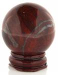 Sfera Jasp Breciat Minarala Naturala - 51-62 x 51-62 mm - 1 Buc