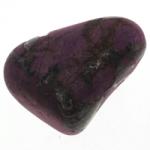  Purpurit Cristal Natural Rulat Namibia Aprox. 33 x 26 mm ( L ) - 1 Buc