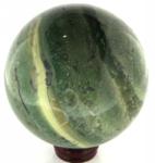  Sfera Opal Verde Druzy Mineral Natural - 46-52 x 46-52 mm - 1 Buc