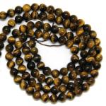  Ochi de Tigru Rotund 6-6, 9 mm Margele Pietre Semipretioase