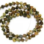  Riolit Margele Pietre Semipretioase Patrat - 6 x 6 mm