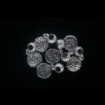  Charm Argint 925 Floare 23 x 12 mm