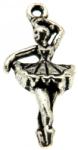  Charm balerina 32 x 14 mm - 13 buc/punga