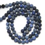  Dumortierit Mat Rotund Margele Pietre Semipretioase pentru bijuterii 8 - 8, 9 mm