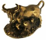  Bivol si Crapi Chinezesti - Statueta din Bronz 125 mm