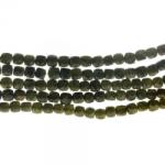  Margele Bijuterii Vesuvianit Verde Cub Fatetat 8 mm