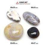 Palm Stone Agata Neregulata - 40-65 x 34-56 mm (XXL) - 1 Buc