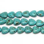 Magnezit Colorat Margele Pietre Semipretioase Inima 20 x 19 mm
