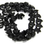  Onix Negru Margele Pietre Semipretioase Animal - 10 x 15 mm