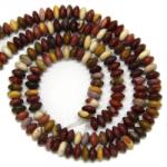  Margele Jasp Mokait Disc Fatetat 2x3 mm pentru Bijuterii Handmade Naturale