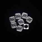  Margele Argint 925 Cub cu Litera G - 8 mm - 1 Buc